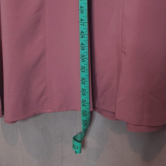 Lucy & Laurel Anthropologie Dusty Rose Sleeveless Maxi Dress Size S (small flaw) - Picture 10 of 14